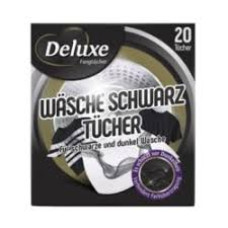 Deluxe Wasche Schwarz krāsu netīrumu savākšanas lupatiņas 20 gab.
