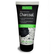 Beauty Formulas - Detox cleanser with Activated Charcoal - detoksikācijas līdzeklis sejas tīrīšanai 150 ml
